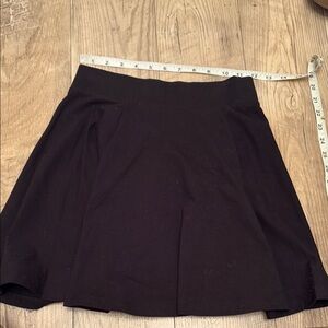 Divided Black Skirt